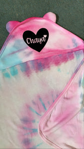 Personalized Tie Dye & Baby Towel