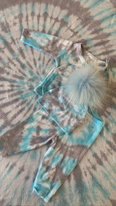 3 piece custom tie dye take home set