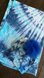 Personalized Tie Dye Swaddle Set