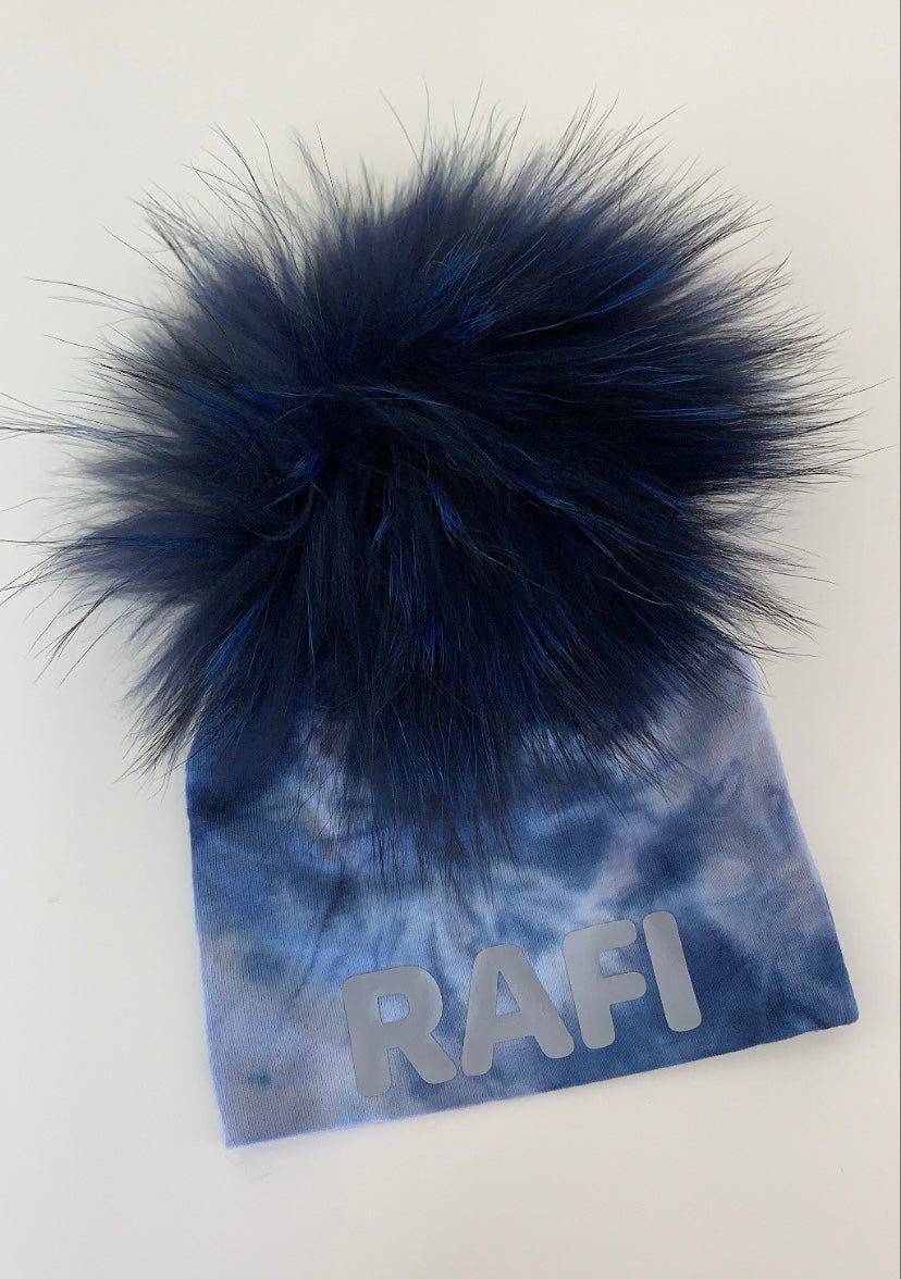 Personalized Pom Pom Hat