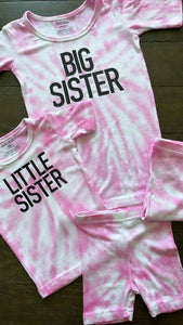 Personalized Tie Dye Ribbed Sets