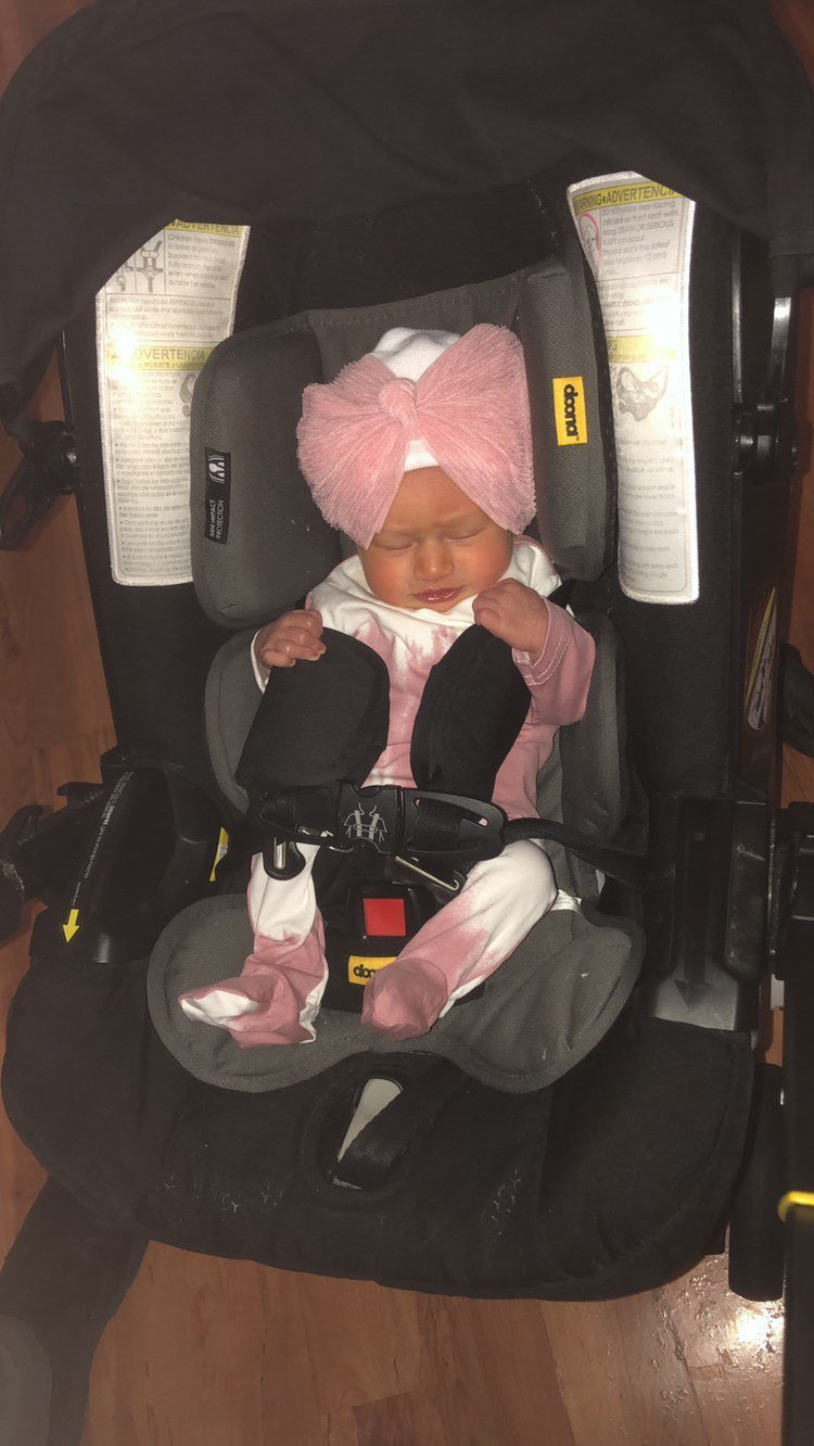 Tulle Bow Hospital Hat