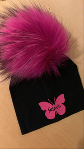 Personalized Pom Pom Hat