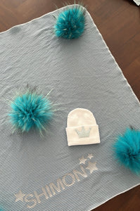 Cashmere Pom Pom Blankets