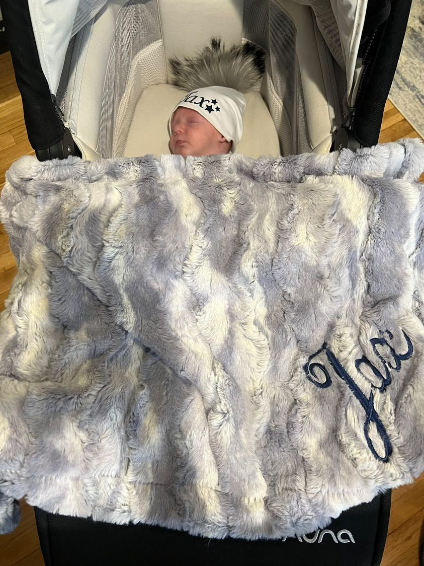 Personalized Pom Pom Hat