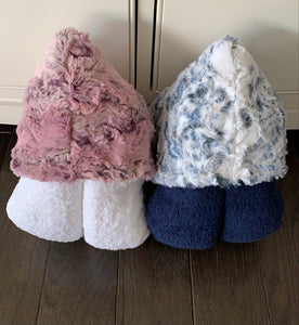 NEW baby/girls hooded towels