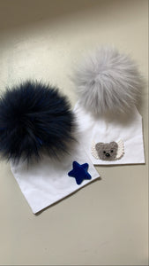 NEW pom pom hats