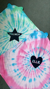 Personalized Tie Dye & Baby Towel