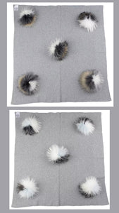 Cashmere Pom Pom Blankets