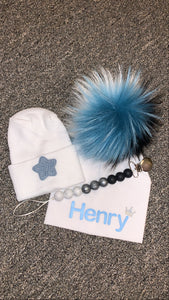 Personalized Pom Pom Hat