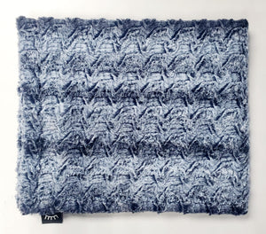 Prince navy minky blanket