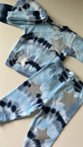 3 piece custom tie dye take home set