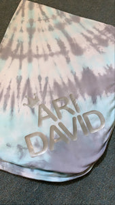 Personalized Tie Dye Swaddle