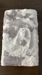 Blanket & Hospital hat set