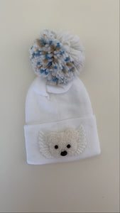 Pom Pom Hospital Hat