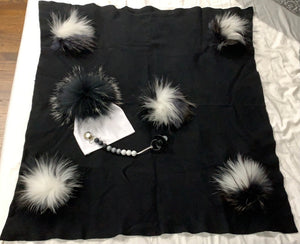 Cashmere Pom Pom Blankets