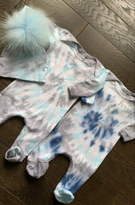 Tie Dye Baby Footies