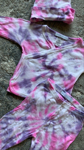 3 piece custom tie dye take home set