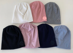 Basic ribbed beanies