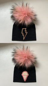 NEW pom pom hats