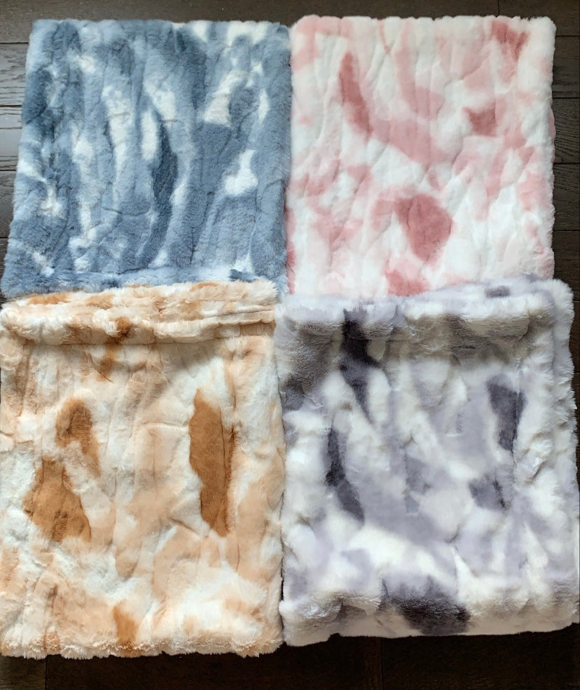 NEW fluffy minky blankets