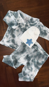 3 piece custom tie dye take home set