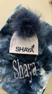 Personalized Pom Pom Hat