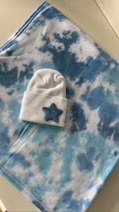 Super soft tie dye swaddles