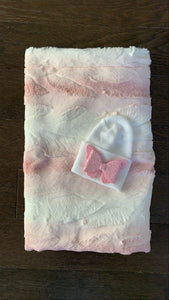 Blanket & Hospital hat set (girls)