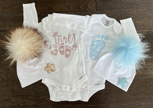 Girl/Boy onesie set