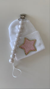 Baby pink star set