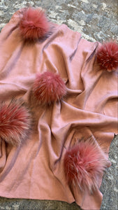 Cashmere Pom Pom Blankets