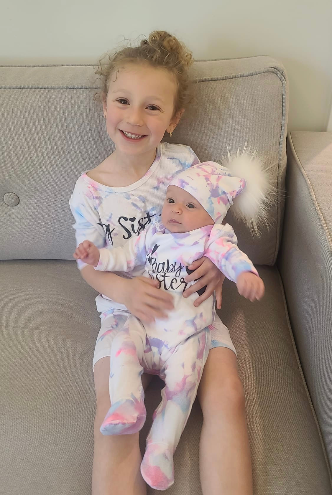 Personalized Tie Dye Ribbed Sets