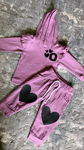 Baby-girls sweat set