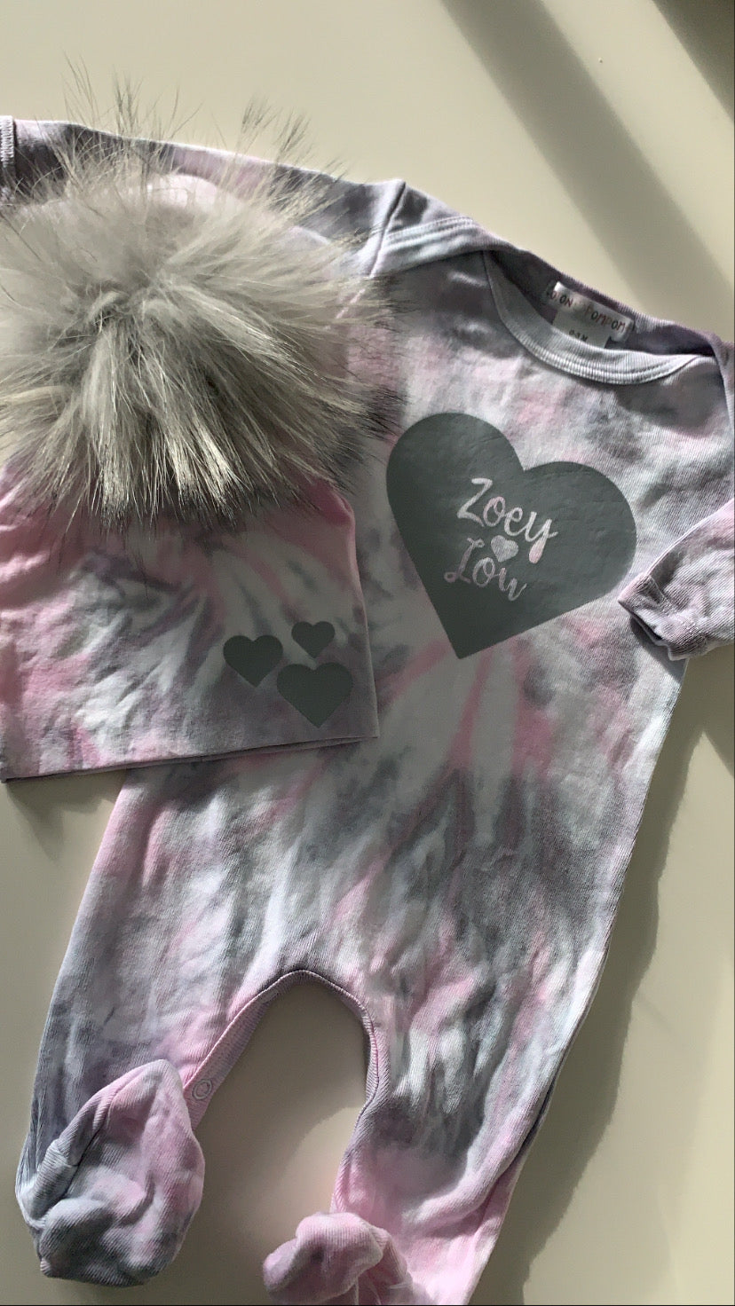 Personalized Pom Pom Hat