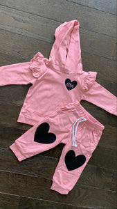 Baby-girls sweat set