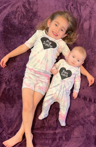 Personalized Tie Dye Ribbed Sets