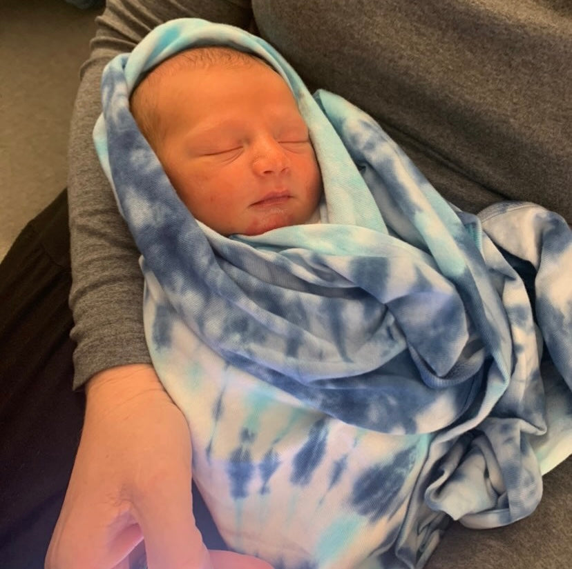 Tie Dye Swaddle Set