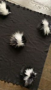 NEW ribbed pom pom blankets