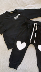 Heart sweat set