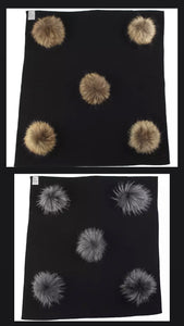 Cashmere Pom Pom Blankets