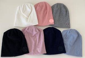 Basic ribbed beanies