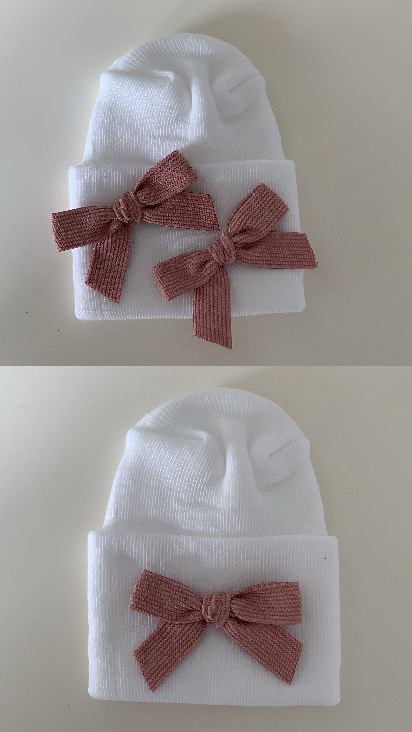 NEW bow hospital hat