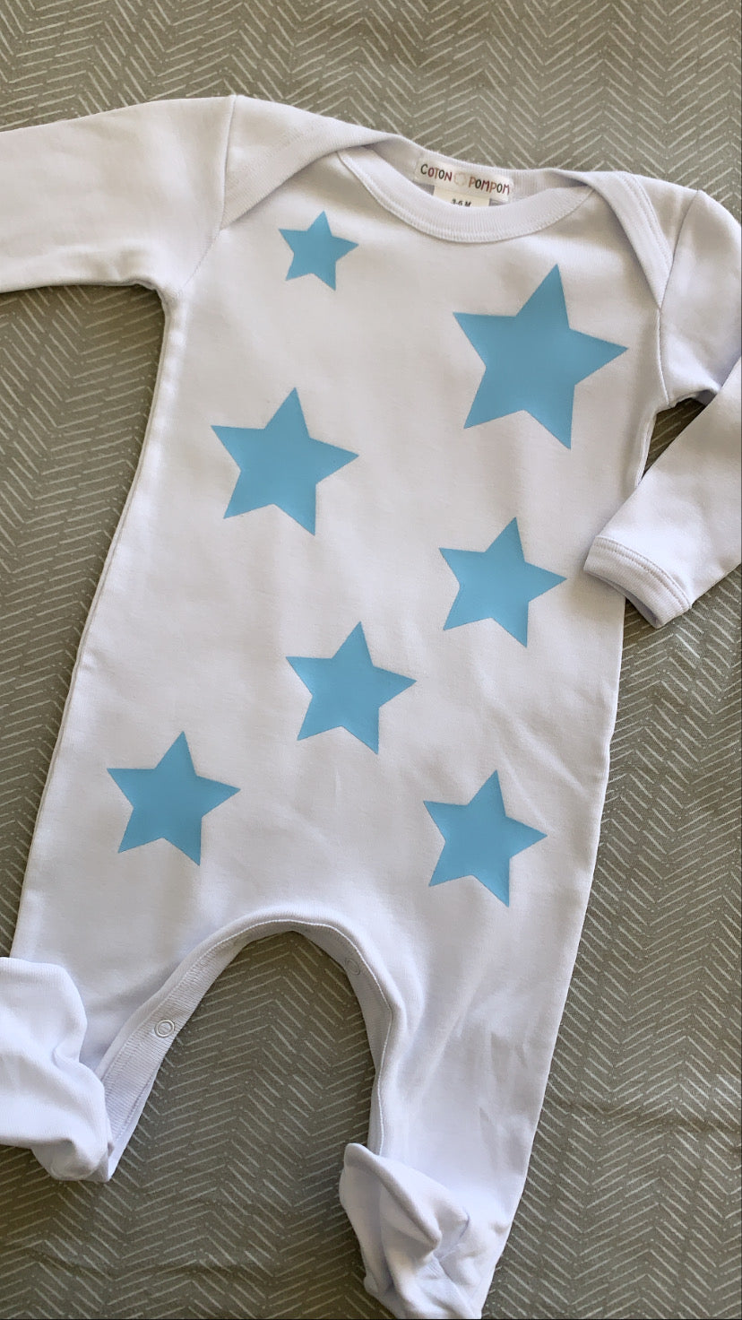 Tie Dye Baby Footies