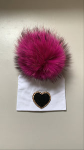 Girls NEW pom pom hats