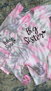 Personalized Tie Dye Ribbed Sets