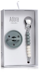 Boys Pacifier + Clip set