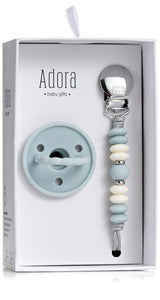 Boys Pacifier + Clip set