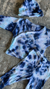 3 piece custom tie dye take home set