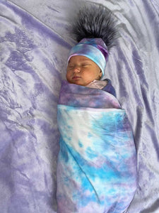 Tie Dye Swaddle Set